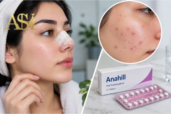 قرص آناهیل بعد از عمل بینی
